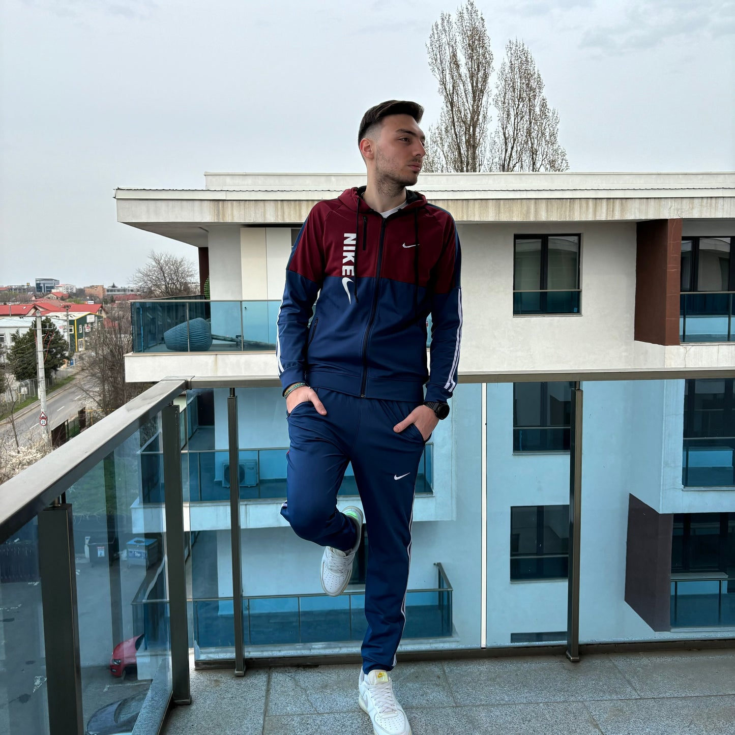 Trening bărbat NeoFit - NewBurgundy
