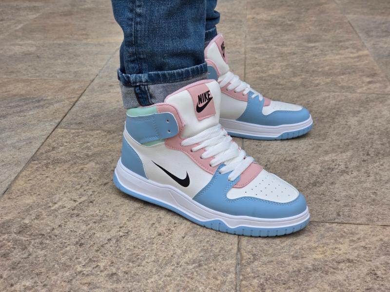 Ghete Nike alb bleu Cod 852