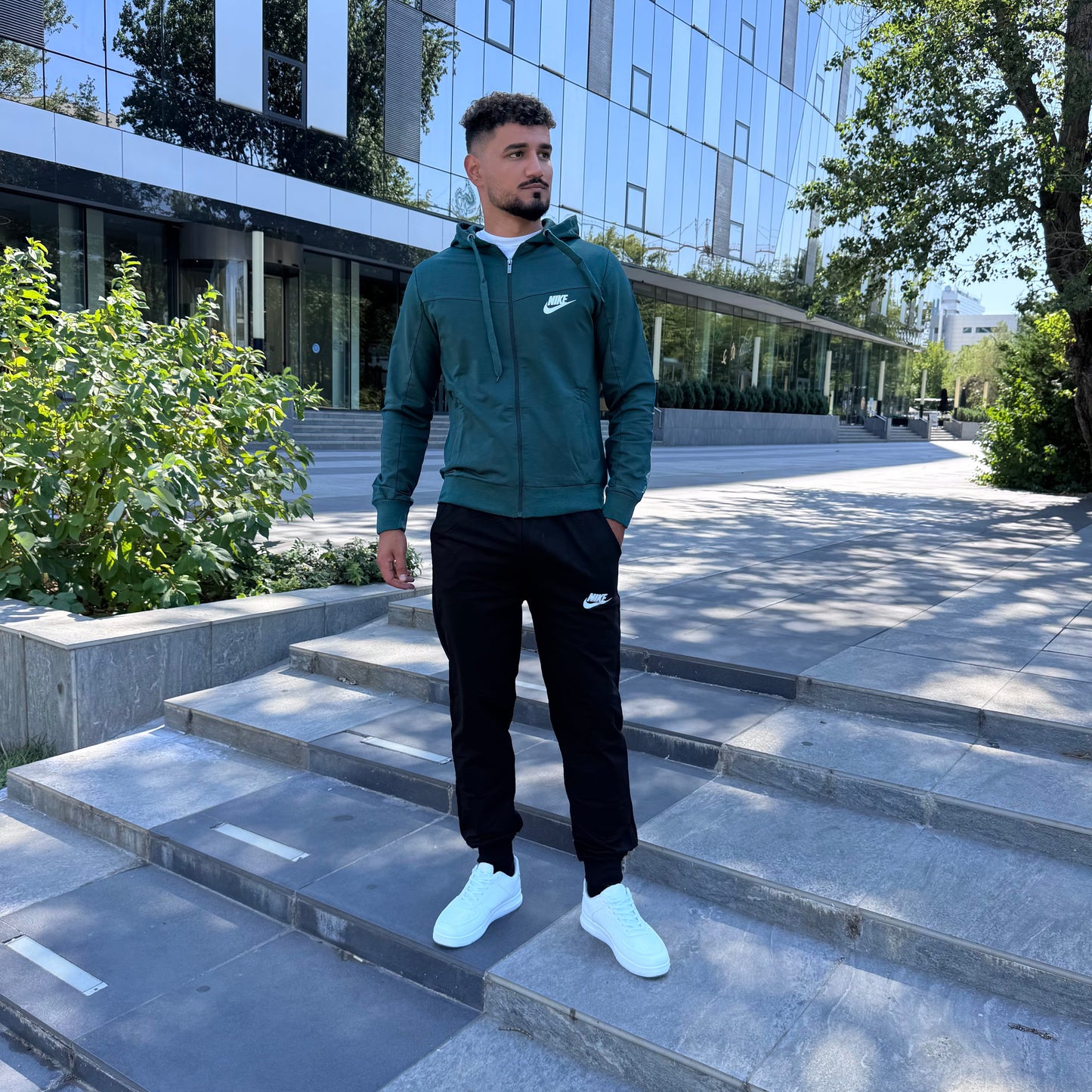 Trening Bărbat UrbanFit - Essentiale Green