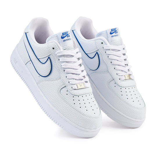 Air Force 1 Low Line Alb/Albastru