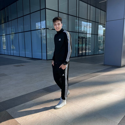 Trening de bărbat - Easy Black Stripes