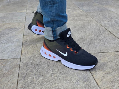 Pantofi Sport Negru Gri Cod 571