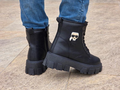 Ghete Casual Urban Flex Negru Cod 850