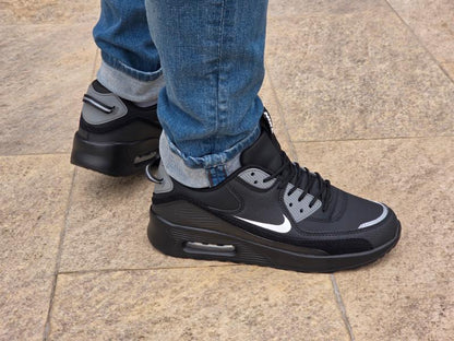 Pantofi Casual CityWalk Black White Cod 856