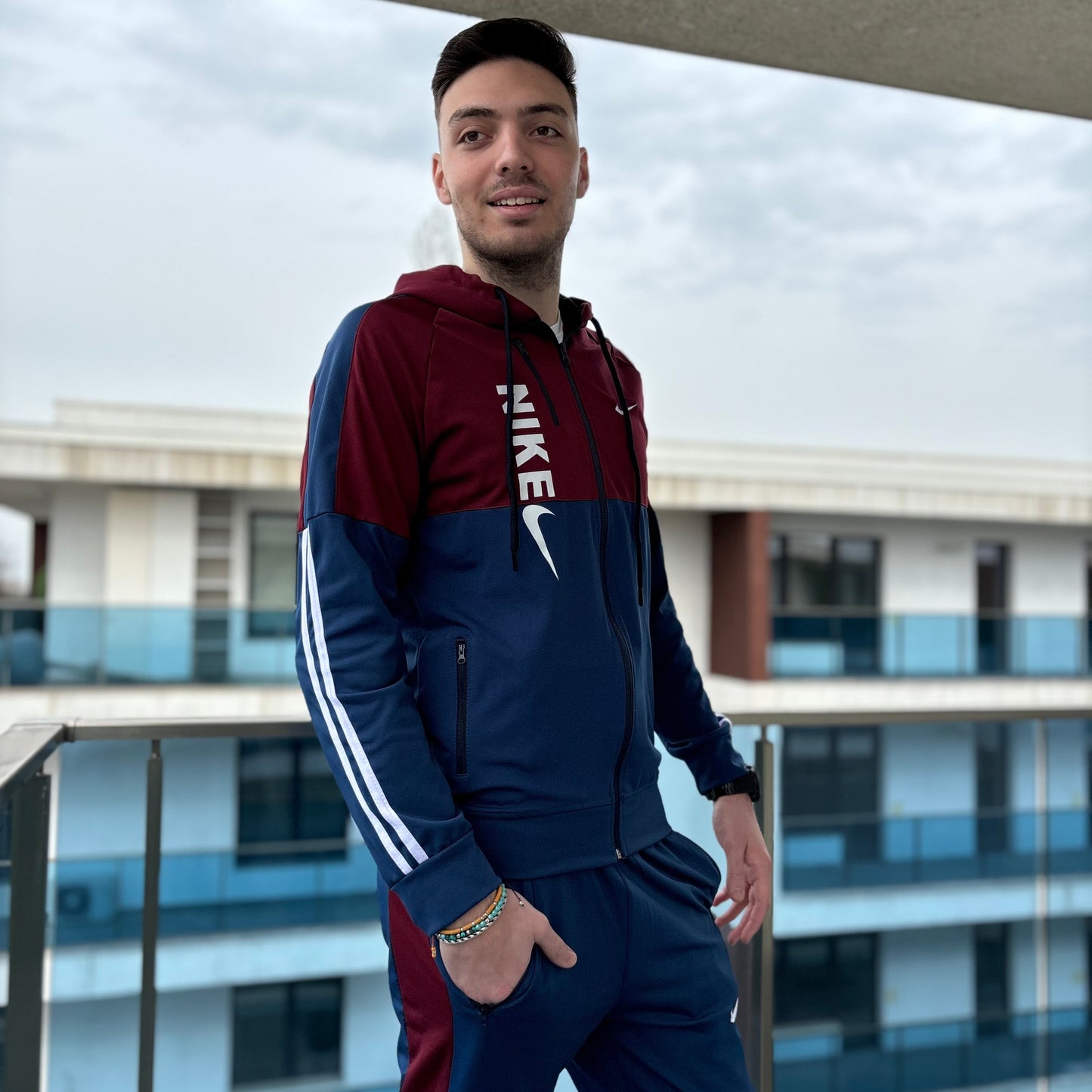 Trening bărbat NeoFit - NewBurgundy