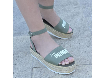 Sandale Flori Kaki Cod 335