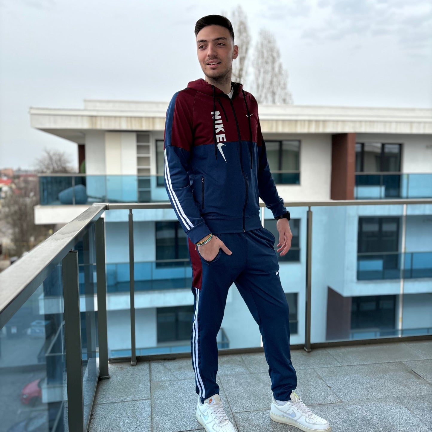 Trening bărbat NeoFit - NewBurgundy