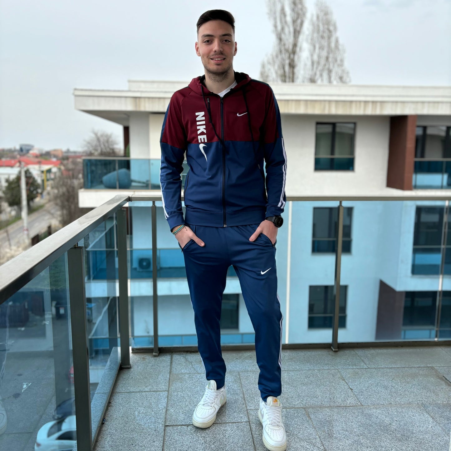 Trening bărbat NeoFit - NewBurgundy