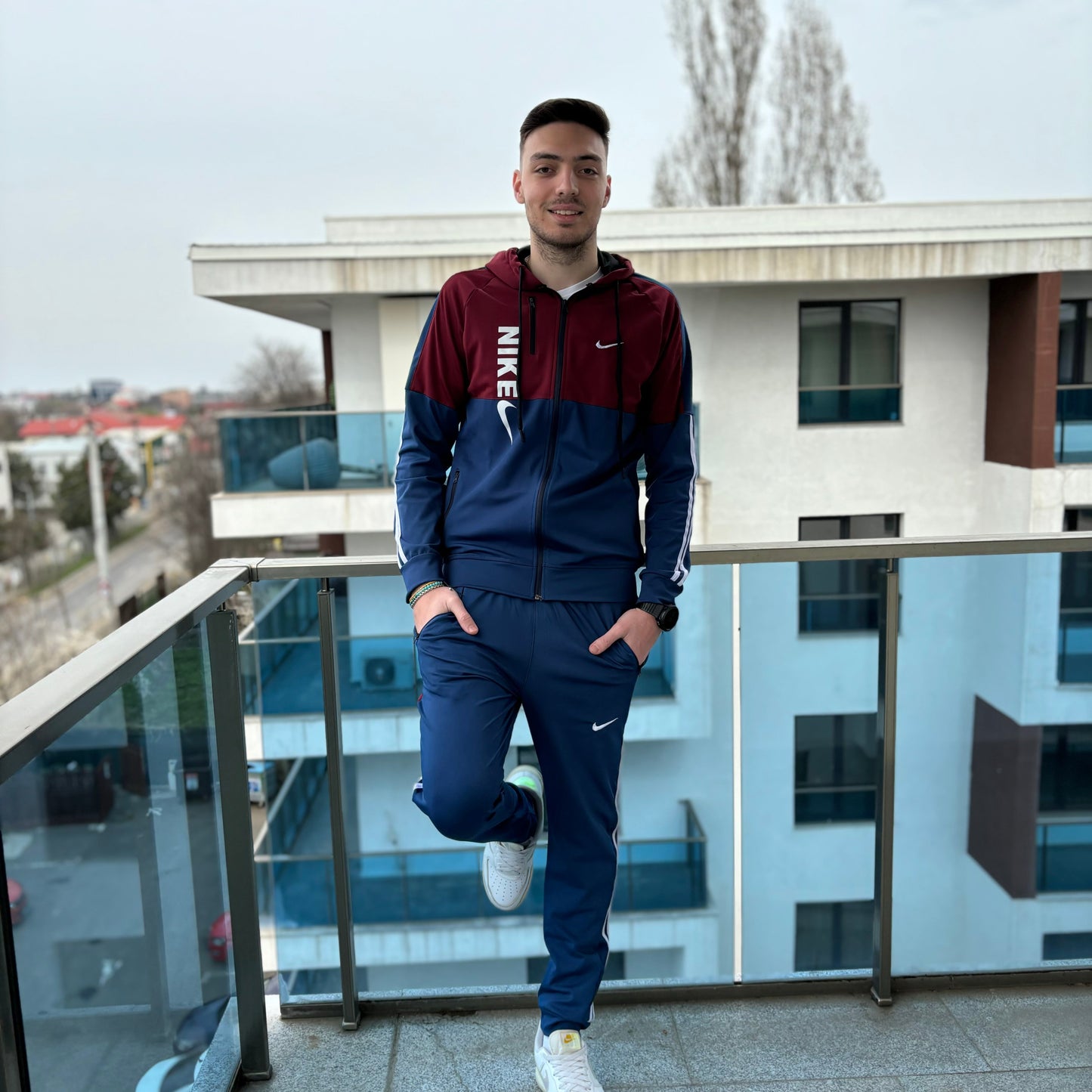 Trening bărbat NeoFit - NewBurgundy