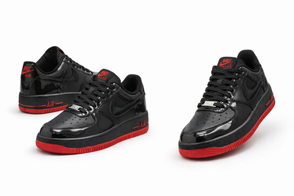 Air Force 1 Low Line Negru/Rosu