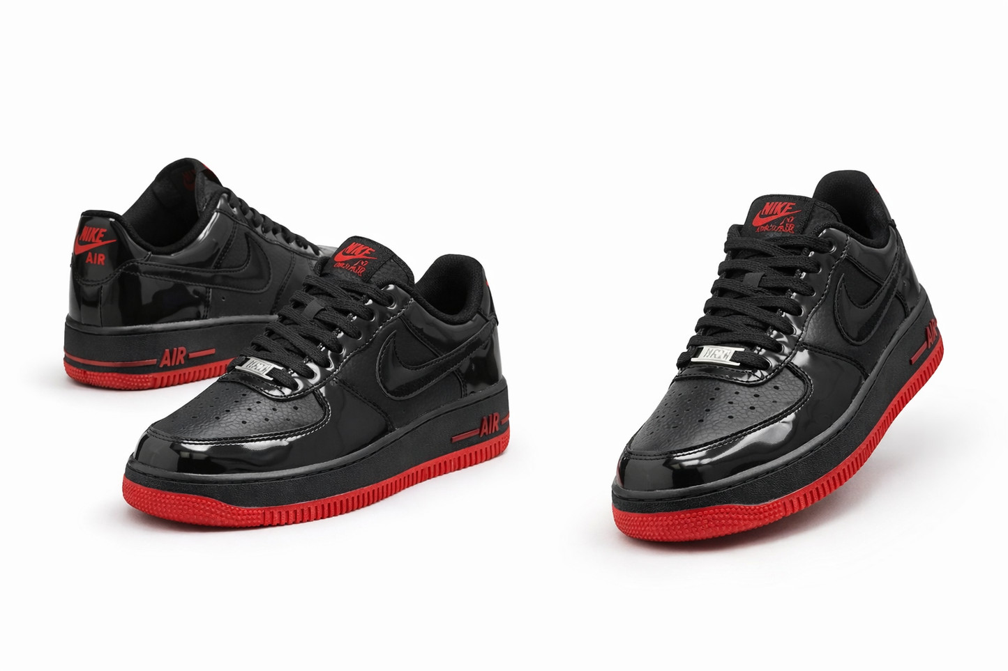 Air Force 1 Low Line Negru/Rosu