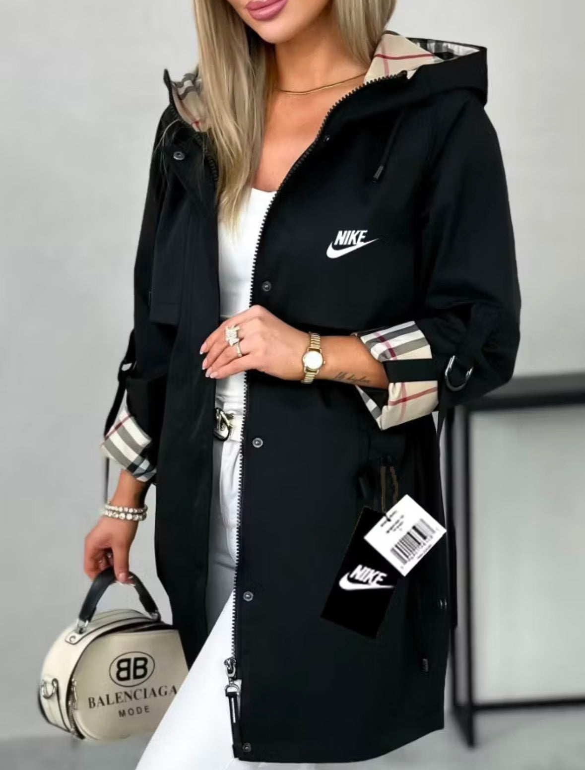 Geaca Nike Dama Negru Mnc