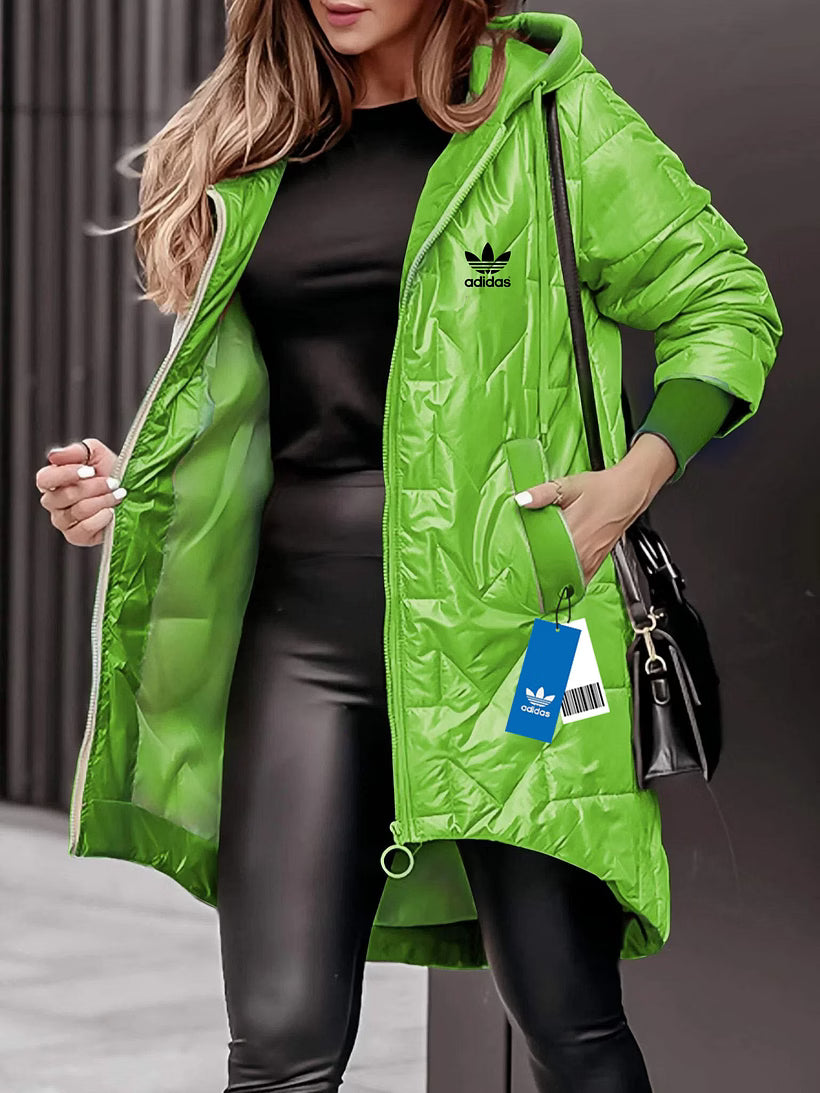 Geaca Adidas Dama Alb