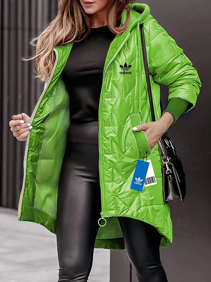 Geaca Adidas Dama Alb
