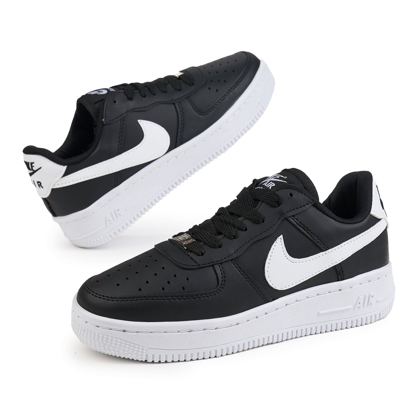 Air Force 1 Low Negru/Alb
