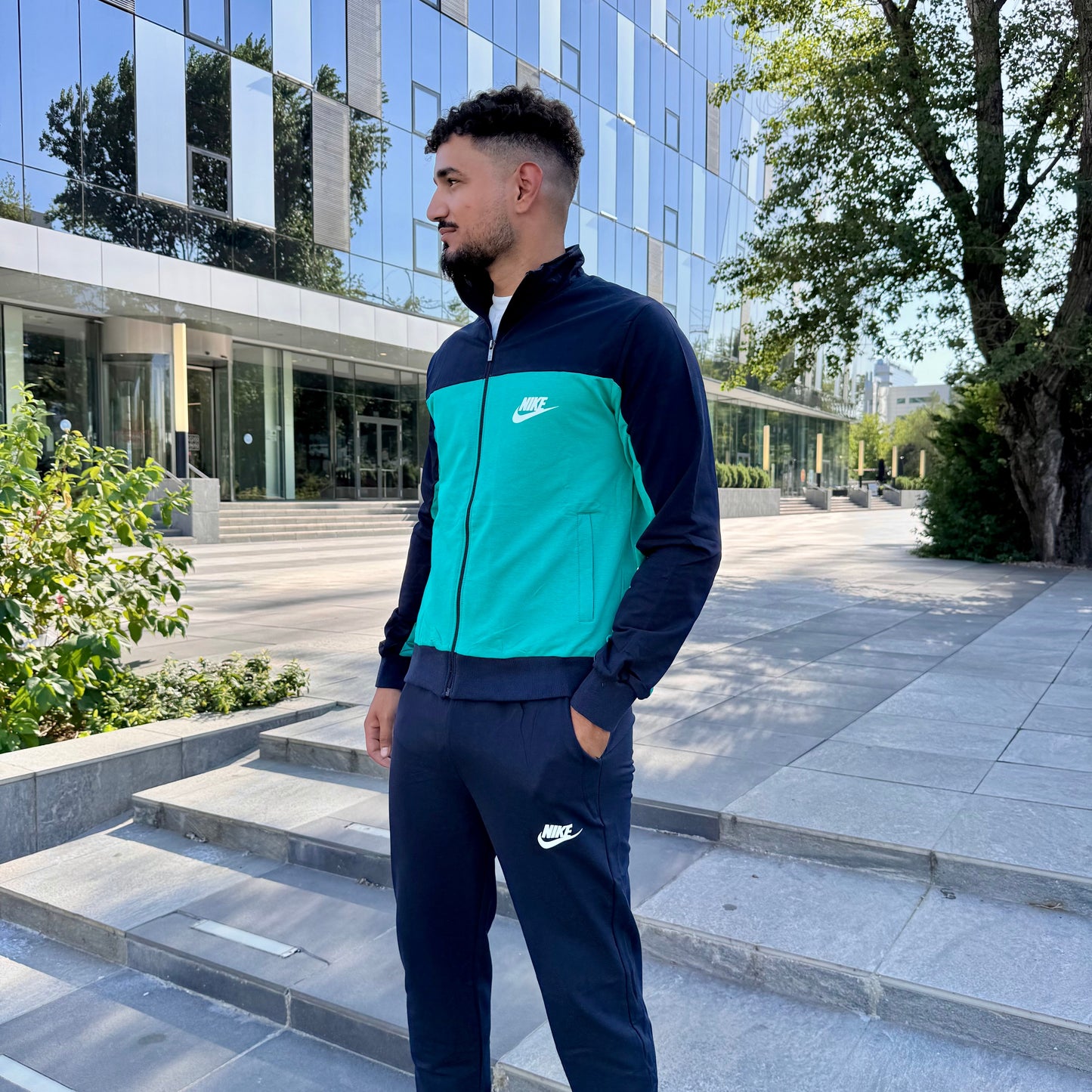 Trening Bărbat UrbanFit - Aura Turquoise