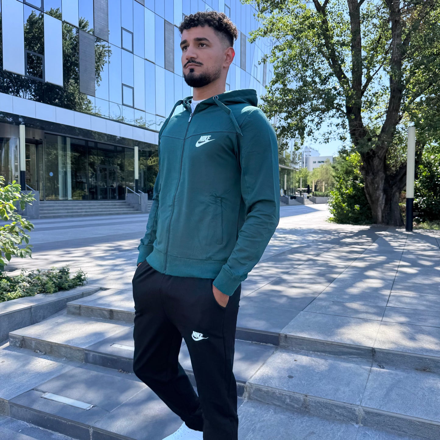 Trening Bărbat UrbanFit - Essentiale Green