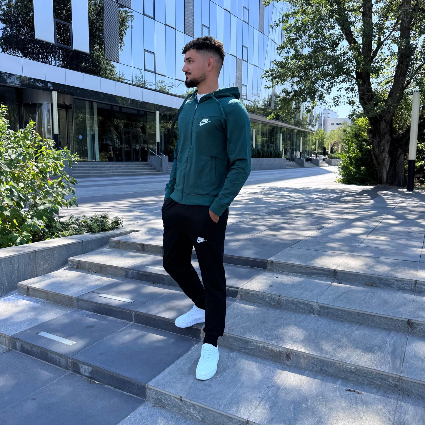 Trening Bărbat UrbanFit - Essentiale Green