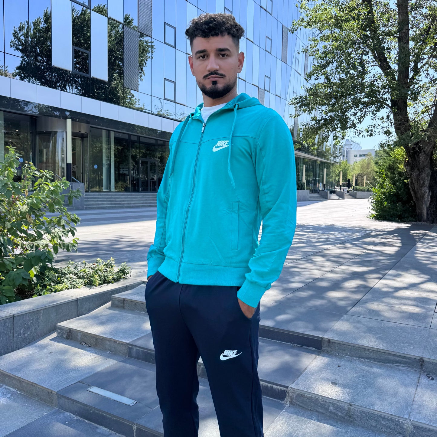 Trening Bărbat UrbanFit - Essentiale Turquoise