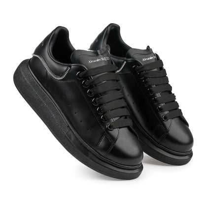 Oversized Zipper Negru
