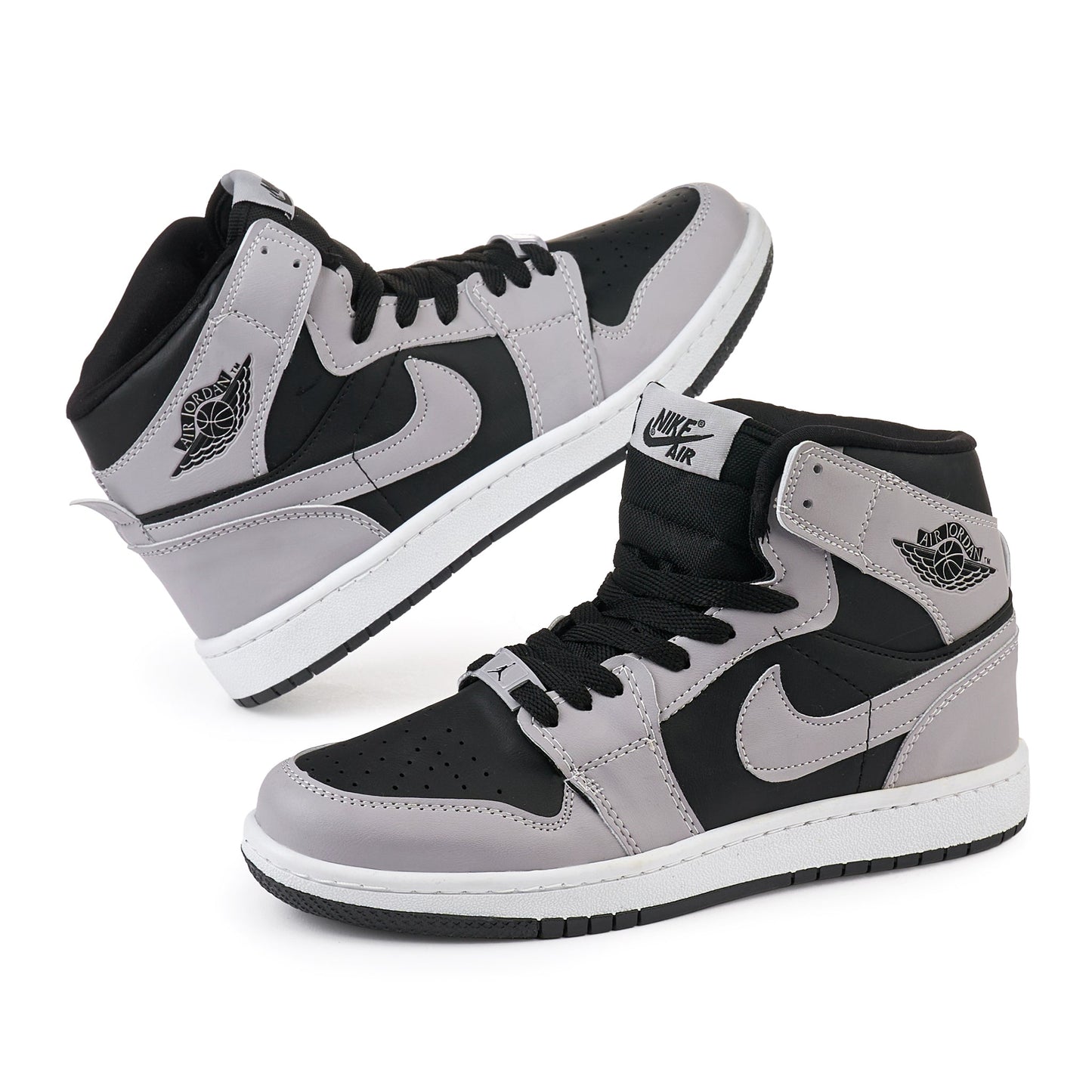 Air Jordan High Retro Negru/Gri
