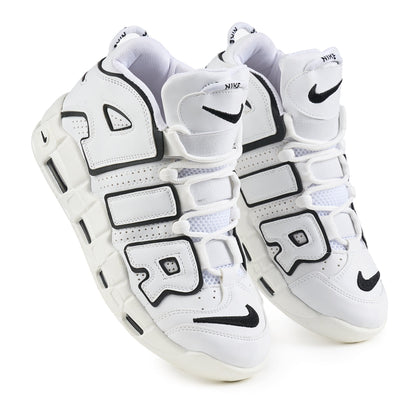 Air More Uptempo Negru/Alb C