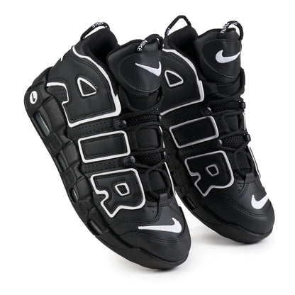 Air More Uptempo Negru/Alb C