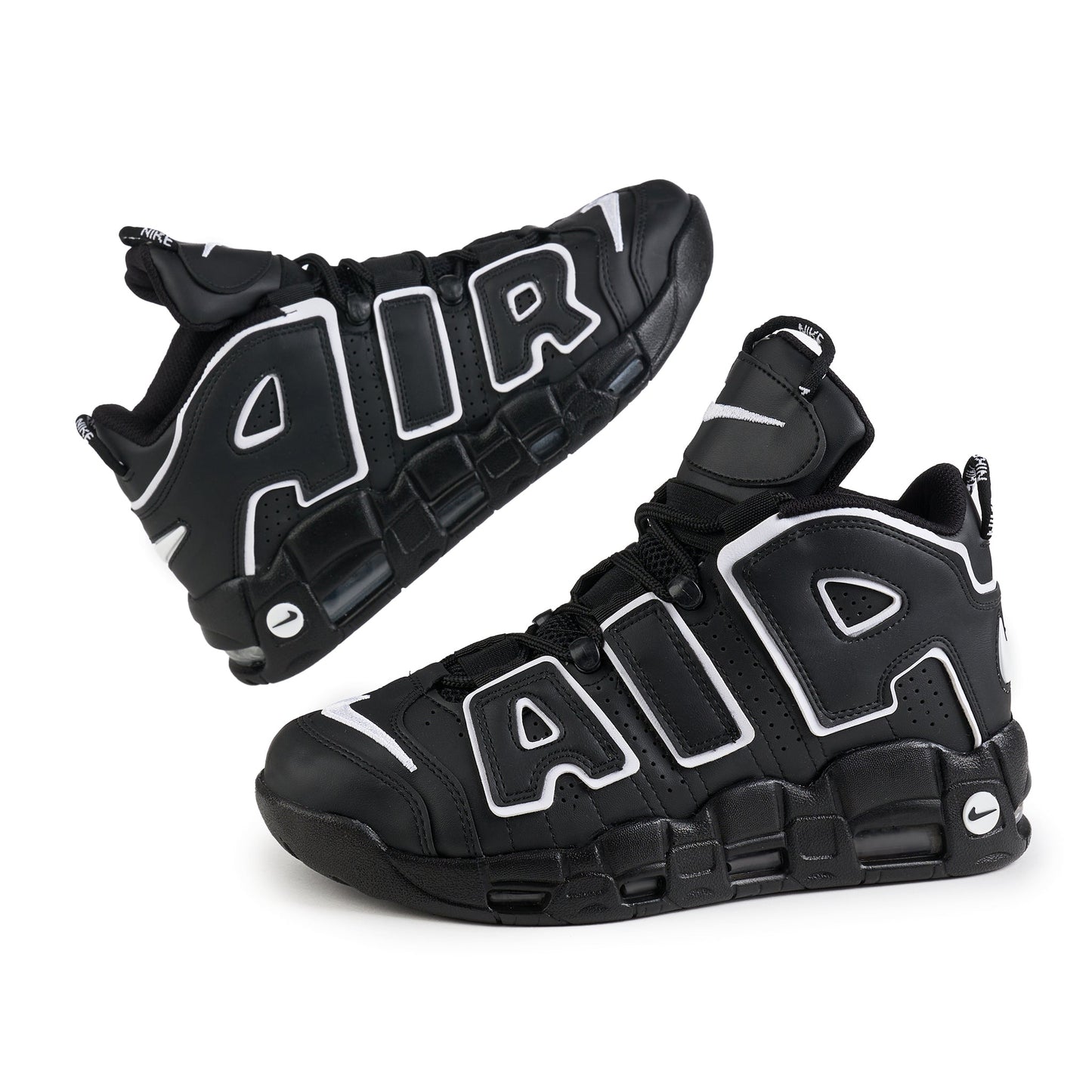 Air More Uptempo Negru/Alb C